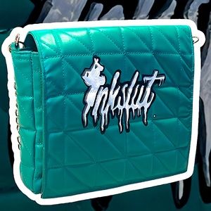 Green Inkslut Puff purse